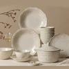 French Retro Tableware and Dish Set Household Ceramic Bowl Kitchen and Dining Table Decorations Home Furnishing Decoration