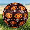 Football United F.C Print Size 5 Soccer Ball, PU Wear Resistant Football for Match Training and Daily Practice, Birthday Gift for Soccer Fans