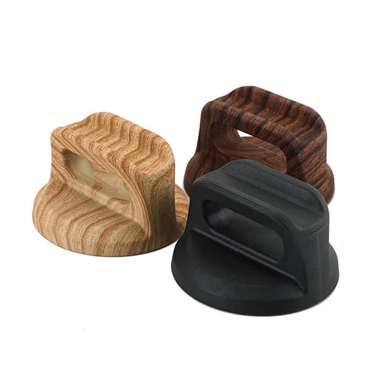 Univerzální knoflíky na hrnce Lib, dřevěné žáruvzdorné kryty víka na pánev, náhradní rukojeť pro zvedání kuchyňského nádobí