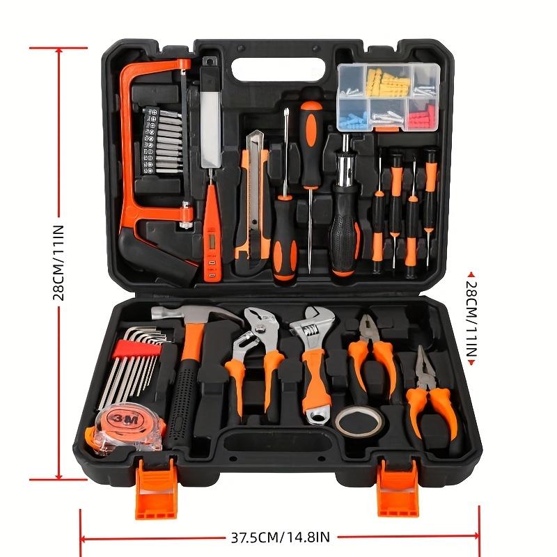 Fix Everything In Your Home & Car: 160-Piece Pro Tool Kit with Storage Case