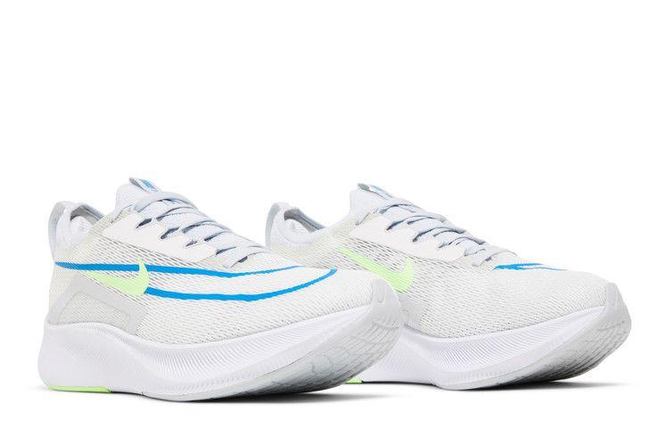Nike Zoom Fly 4 Summit White Imperial Blue Lime Glow