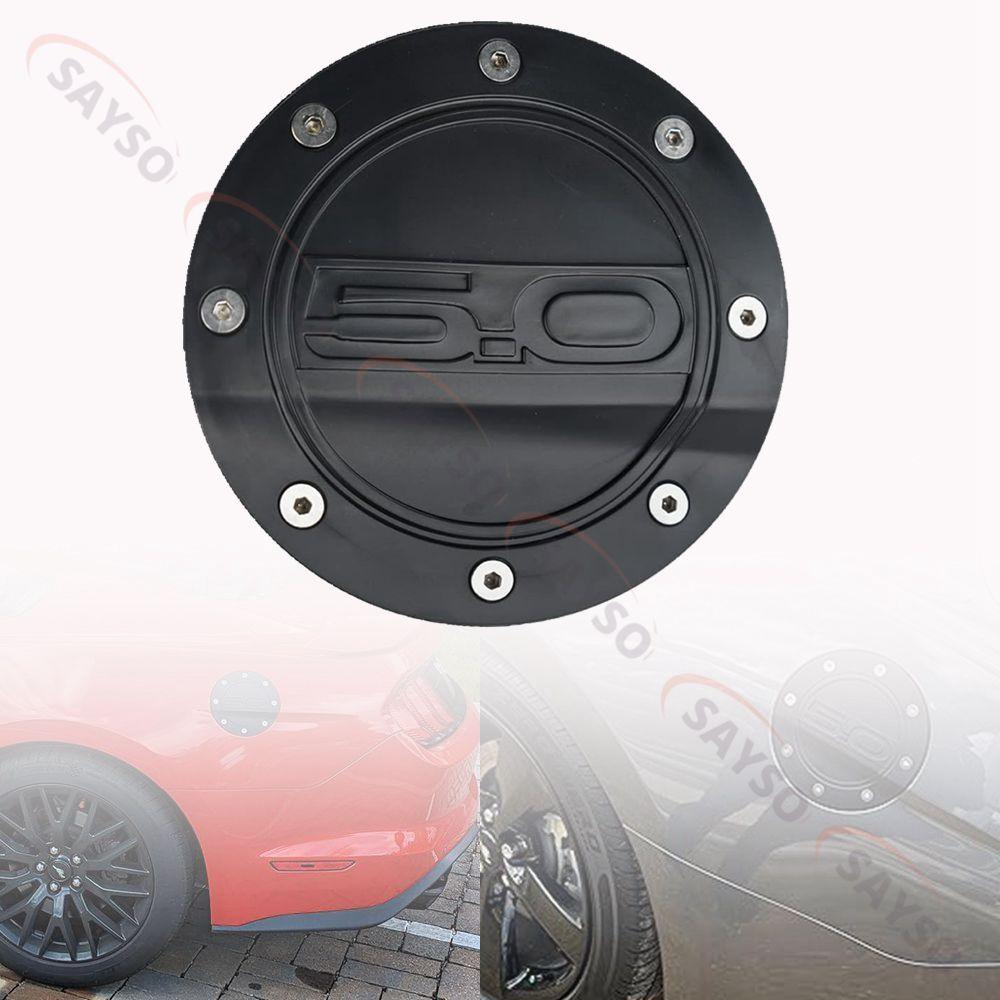 Fuel Tank Cap Gas Box Cover For Ford Mustang GT 5.0 2015 2016 2017 2018 Car Styling Accessories