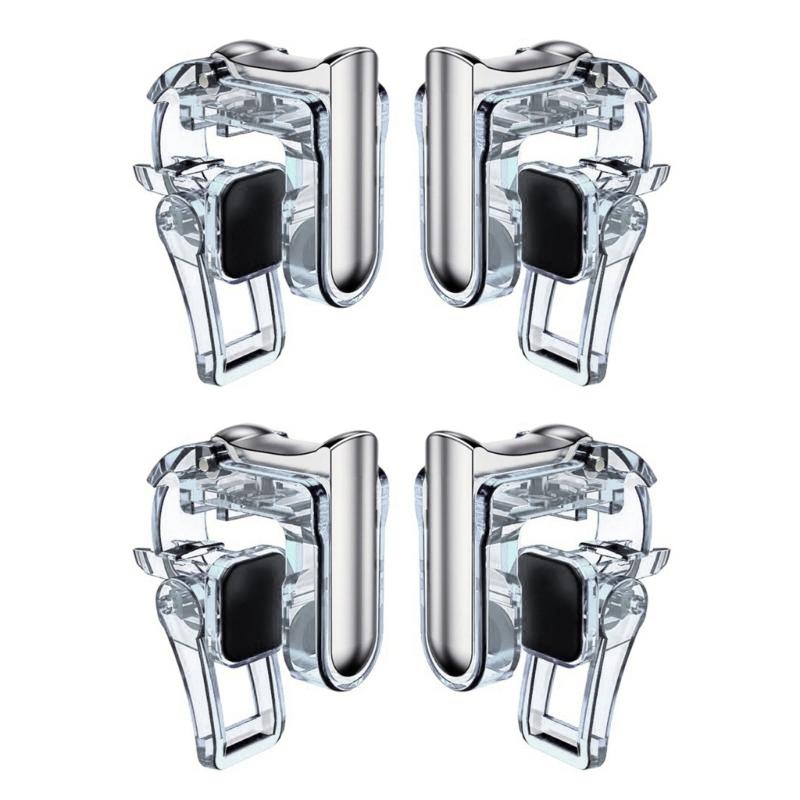Mobile Gaming Triggers Button Joystick Gaming Accessories Triggers Fire Key Metal Game Controller Fire Button