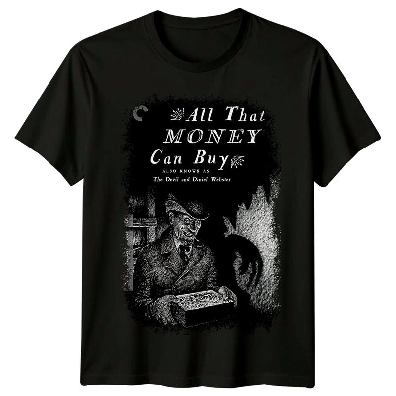 

All That Money Can Buy (1941) Movie Poster Inspired T-Shirt Retro Tee Unisex T-Shirt XXXL