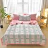 Summer Patchwork Quilt Flower Printed Quilted Bedspread For Beds Single/Queen/King Size Comforter/Duvet For Summer