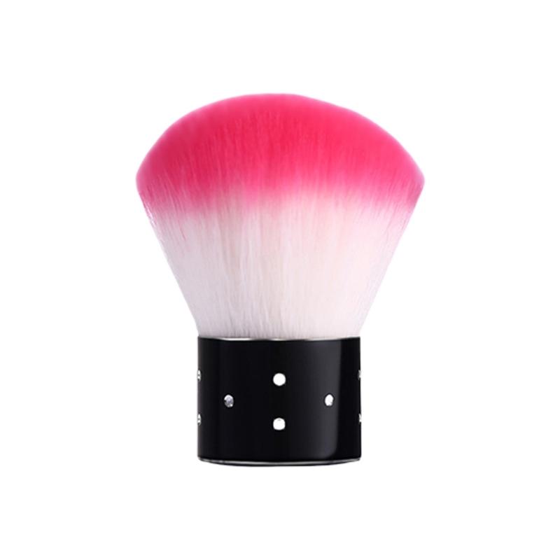 Nail Dust Cleaning Brush With Soft Fibers Comfort Grip Nail Brush For Hand Feet Nail Hygiene And Detailed Cleaning