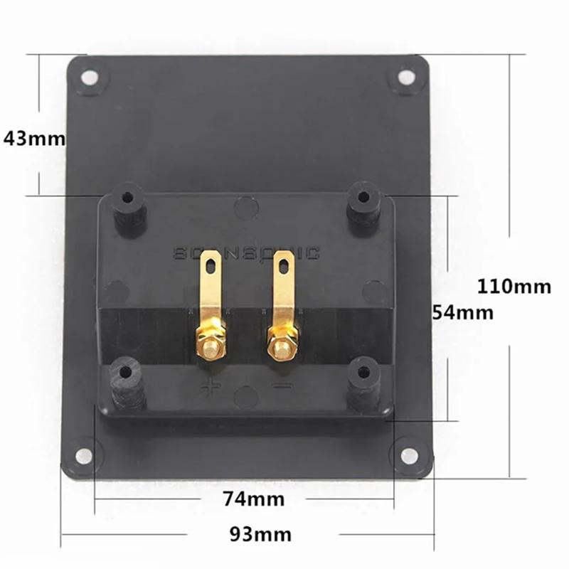 AT19-The Junction Box Connector Speaker Two-Way Junction Box With A 506 Terminal Terminal