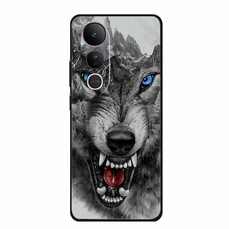 For Vivo V50 Lite 4G 5G Case V 50 lite Coque Popular Black Silicone Soft Back Cover For Vivo Y400 4G 5G Phone Case Cover Y 400