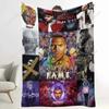 Chris Brown Music Soft Flannel Throws Blankets Lightweight for Couch Bed Living Room Bedroom Car Custom Blankets