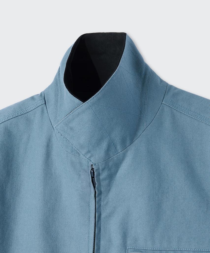 Musinsa Standard Canvas Work Jacket [Blue Grey]