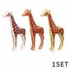Zoo Animals Building Blocks Set: Elephant, Camel, Deer, Giraffe, Gorilla, Horse, Tiger - Mini Action Figure Bricks Toy