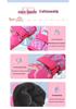 New Windproof Girls' Ski & Cycling Gloves: Warm, Waterproof, Anti-slip, Cute Cartoon Design for Kids & Babies