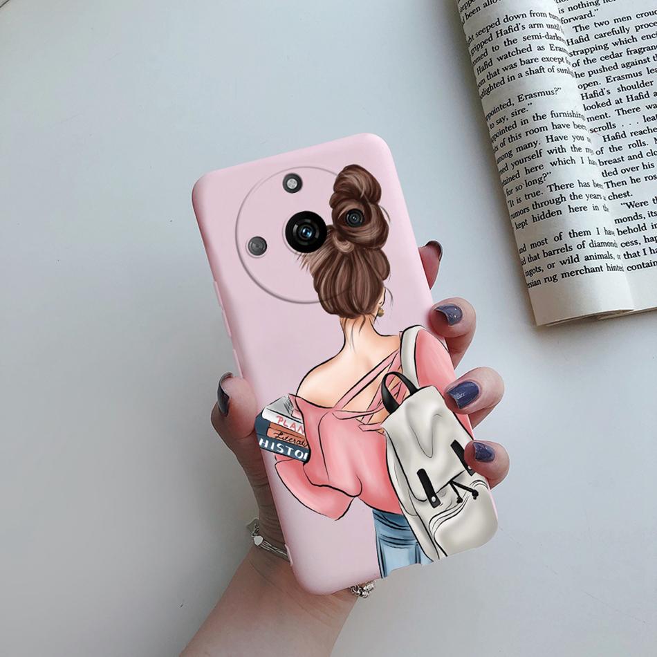 For Realme 11 5G Case RMX3751 Super Mom Baby Fashion Girl Funda Soft Cover For Realme 11 Pro+ Coque Realme11 Pro Plus Phone Case