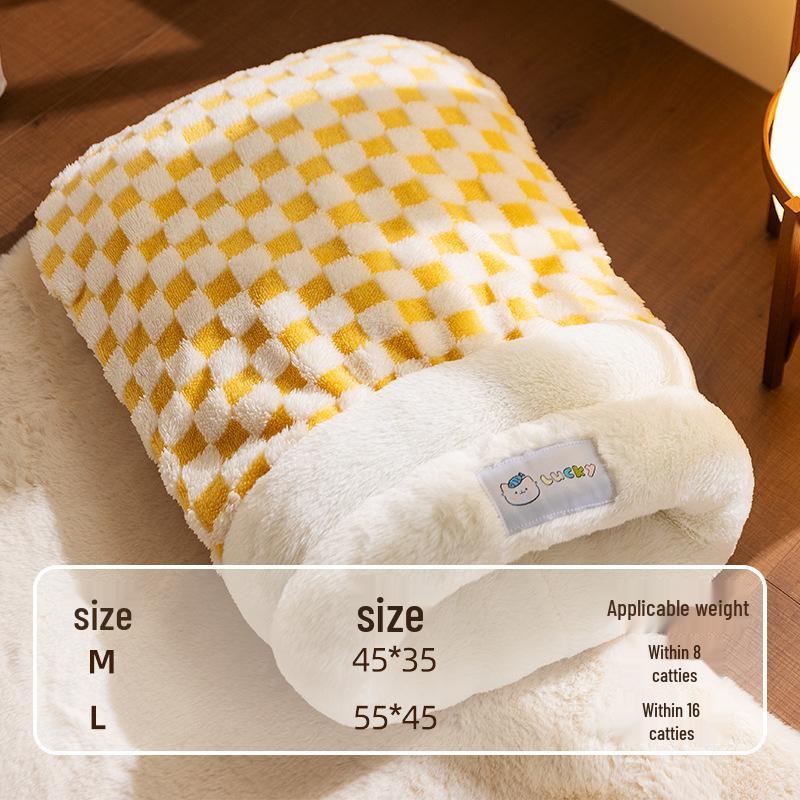 Cross-border Cat Villa: Cozy Autumn/Winter Nest for Kittens & Dogs