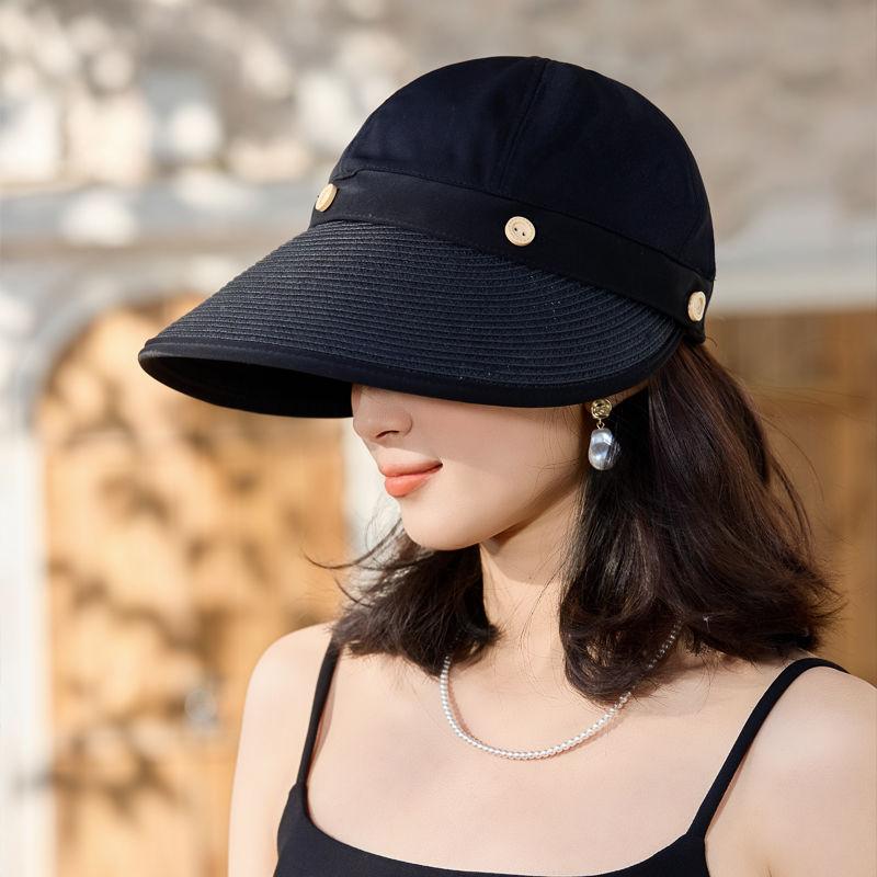 Nowy Kapelusz Damski Letni Uniwersalny Cieniujący Krem Przeciwsłoneczny Letni Kapelusz Przeciwsłoneczny na Zewnątrz