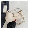 Fashion retro armpit bag sweet and elegant shoulder bag summer new women's bag feeling messenger bag