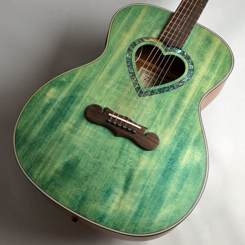 Zemaitis CAG-100HS-E Acoustic-Electric Guitar, Forest Green