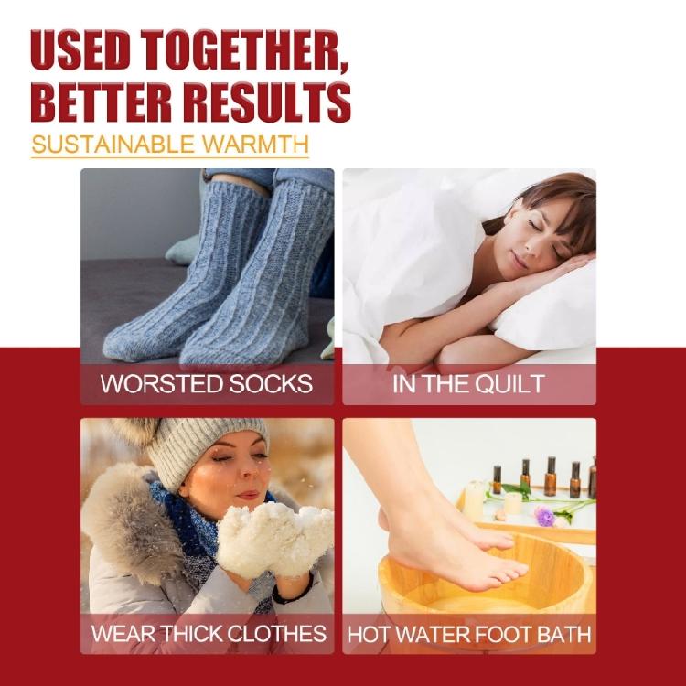 20Pcs Insole Foot Heat Warmers Multifunctional Hand Toe Warmer Adhesive Heat Pad