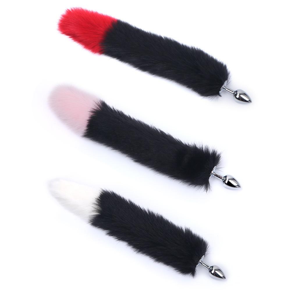 18+ Anal Plug Fox Tail Plush Butt Dilator Erotic Cosplay Fetish Roleplay Anus Bdsm Adult Women Sex Toys Girl Accessories