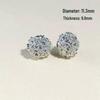 14k Gold-Plated Color-Preserving Crystal Spacer Beads for DIY Bracelets and Necklaces