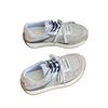 Leather German training shoes women's 2025 new mesh breathable platform casual sports board shoes comfortable and versatile Forrest Gump shoes tide