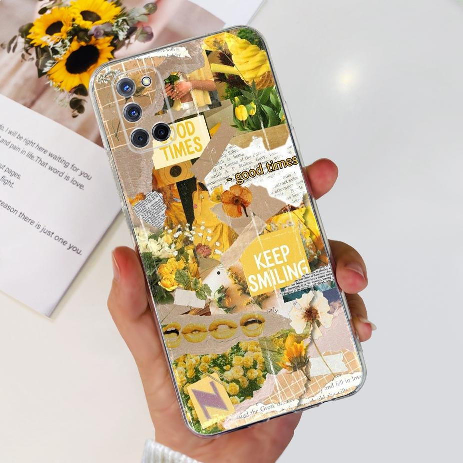 For Oppo A52 A72 A92 Case Cute Fashion Painted Cover Clear Silicone Phone Cases For Oppo A72 A 52 92 OppoA52 OppoA72 Soft Fundas