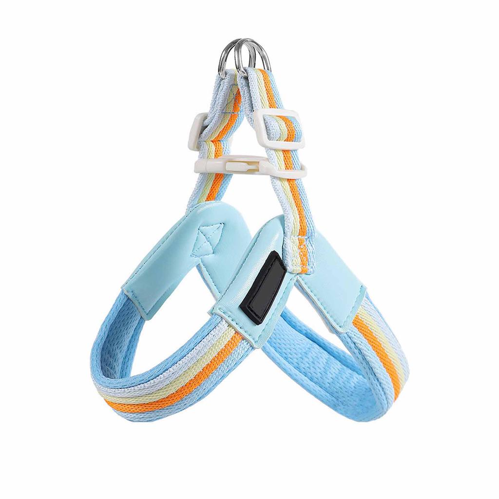 Chest & Back Strap Dog Leash, Breathable Vest Dog , Small and Medium Dog Leash for Bichon , Adjustable Pet Collar and