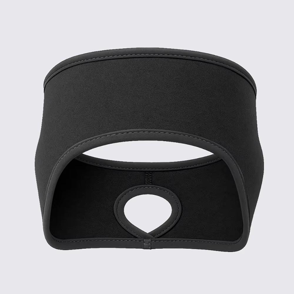 Thermal Insulation Ponytail Headband Fleece Material Sport Headband Ear Warmer Headband  Cycling