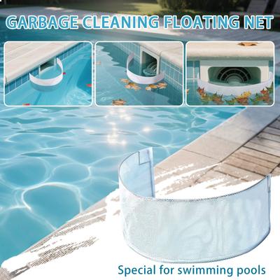 Swimming For The Oil Skimming Net System Of The Protective Pool, Stainless Steel Swimming Net, Indoor Or Ground Leaf Net,18 × 80cm