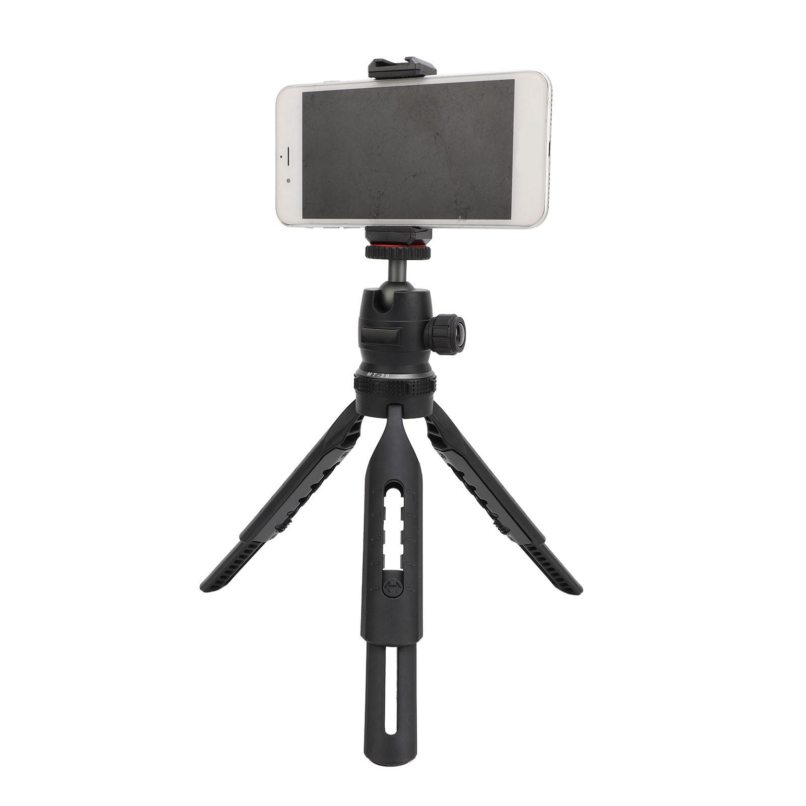 

Мини-штатив для телефона из алюминиевого сплава ABS с многорежимным переключением, шаровая головка на 360 градусов с холодным башмаком, 14 портов