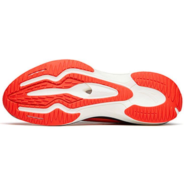 Anta Running Series Wormhole Technology Sports Shock Absorption Non-Slip Wear-Resistant Low-Top Running Shoes Men Sneaker Red Yellow Black 112145566-1