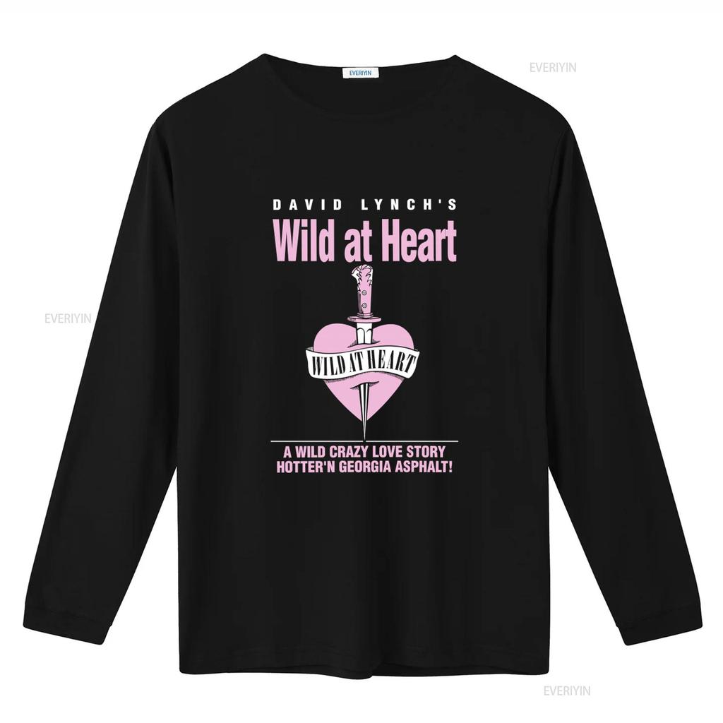 Wild At Heart T Shirt David Lynchs Iconic Movie Design Perfect for Fans of Twin Peaks and Nicolas Cage Vintage Washed