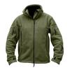 Men's Outdoor Warm Bladder Fleece Cold Proof Charge Coat Hood Jacket