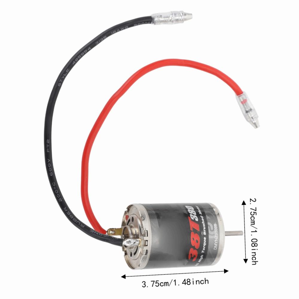 Low Friction Brushed Motor High Torque Electric Motor For RC 380 Brushed Motor,  For Ship Model