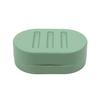 Round Travel Soap Box Portable Soap Dishes Tray with Lid Waterproof Sealed  Container for Bathroom Shower Bathroom Gadgets