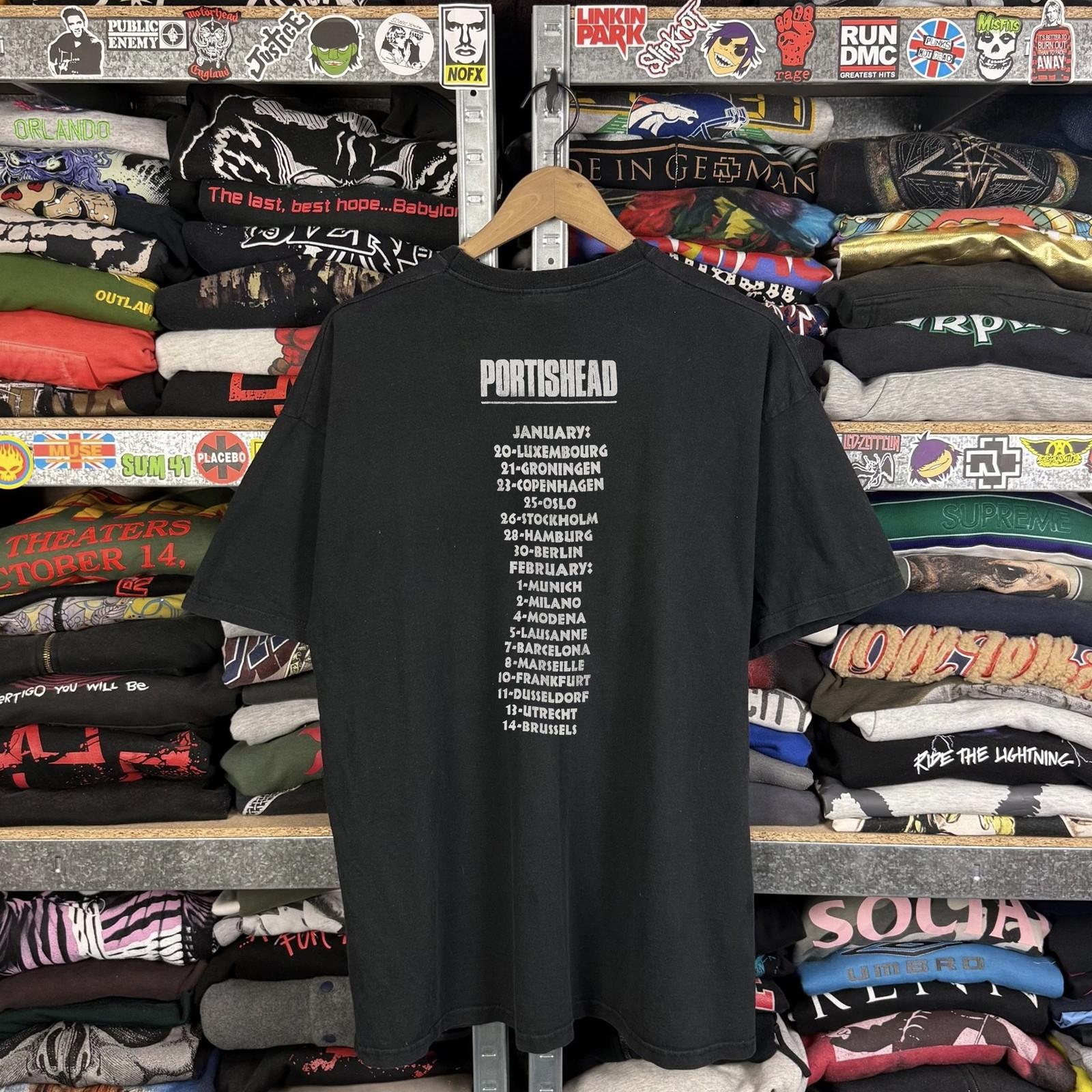 90s Portishead Classic T-Shirt Black XXL 4XL