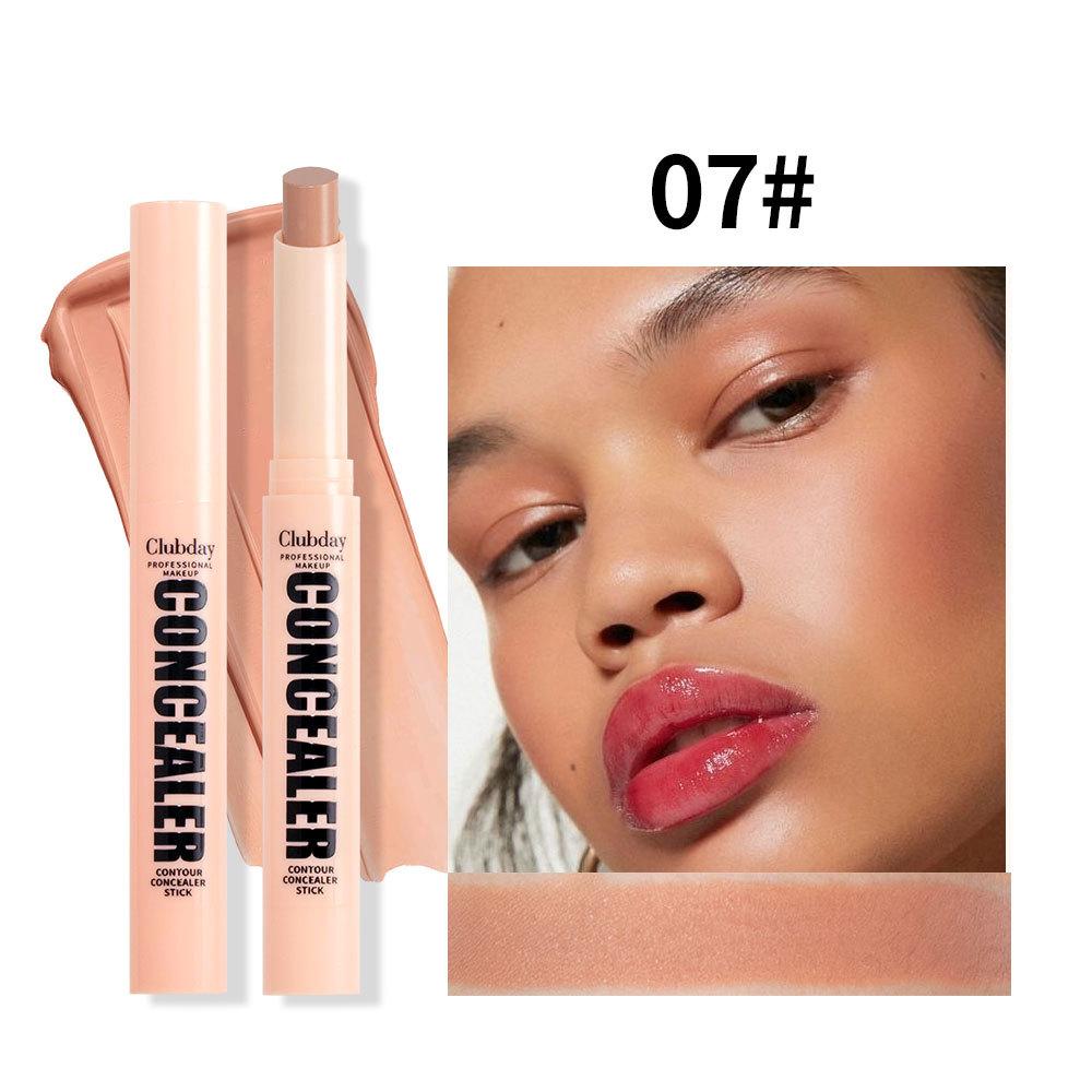 Facial Makeup Matte Natural Shadow Three-dimensional Contouring Stick Spot and Acne Mark Concealer Stick