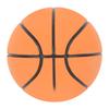 Basketball Toy Stress Relief High Elasticity Portable Rubber Play Ball for Pet Interaction Desktop Ornament Brown