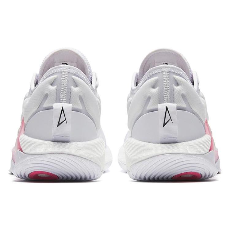New Anta Skyline 1 Low Anti Slip Wear Resistant Low Top Basketball Shoes Men's Bright Pink 112331107-2