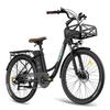 Bicicletă Electrică FAFREES F26 Autonomie 26" Motor 250W Bicicletă Electrică Adult Viteză Maximă 25Km/h 36V 20.3AH Autonomie 200Km Sarcină 150KG