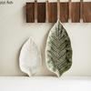 Ceramic Leaf Dining Plate Fish Dish Serving Plates Western Style Steak Plate Sushi Plates Sting Disc Fruit Bowl Dessert Bowl