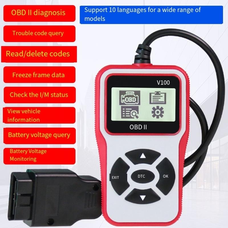 Professional Auto Scanner Diagnostic Tool Code Reader for Quick Vehicle Engine Troubleshooting Efficient Fault Detection