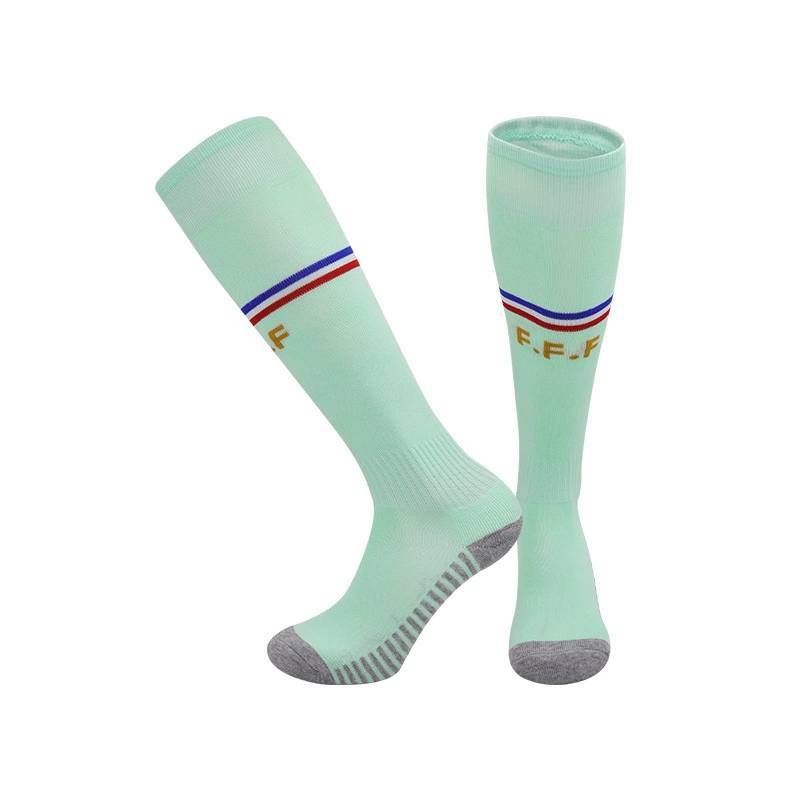 Paris Barcelona Portugal France Away Football Socks With Towel Bottom For Adults And Kids Durable And Odorresistant