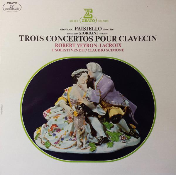 

LP Record ROBERT VEYRON LACROIX I SOLISTI VE Trois Concertos Pour Clavecin STU71063 ERATO 1978 France Classical Used
