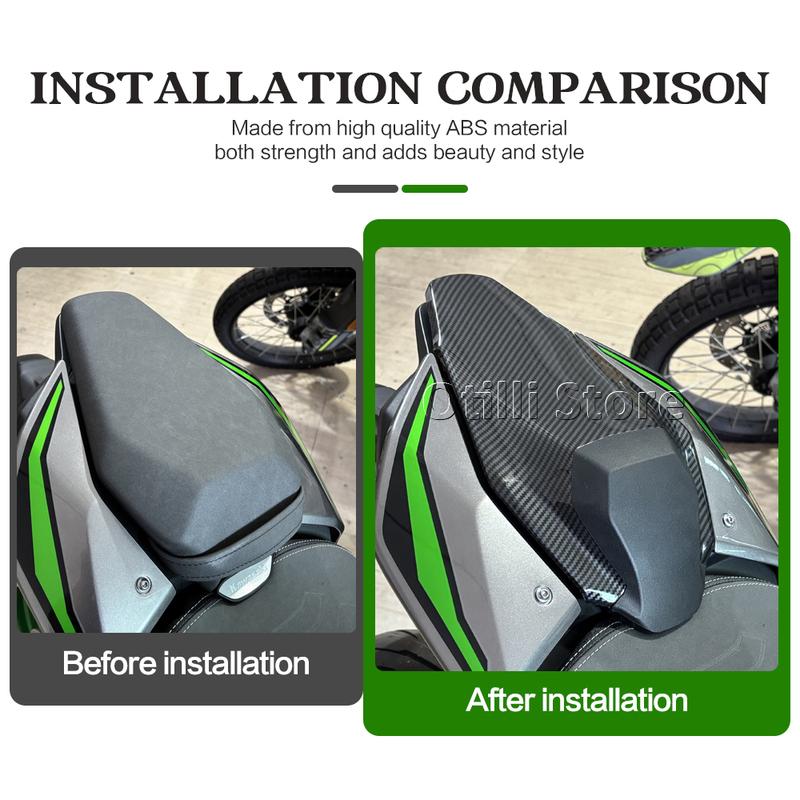 New Motorcycle Accessories Rear Seat Cover Rear Passenger Seat Tail Fairing Cowl Fits For Kawasaki Z900 Z 900 Z900 SE 2025