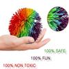 Dekompressions Regenbogen Sandsack Ball Flauschiges Gummiband Silikon Spaß Elastischer Elf Kind Erwachsener Sensorisches Spielzeug Geschenk Handflächenschatz