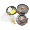 Ultraleichtes Outdoor-Camping-Kochgeschirr-Essset für 2 Personen?Tragbares Outdoor-Camping-Kochgeschirrset für 3 Personen