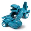 Dinosaur Transforming Car Realistic Deformation Inertial Scooter Toddlers Kids Toy Gift Cyan