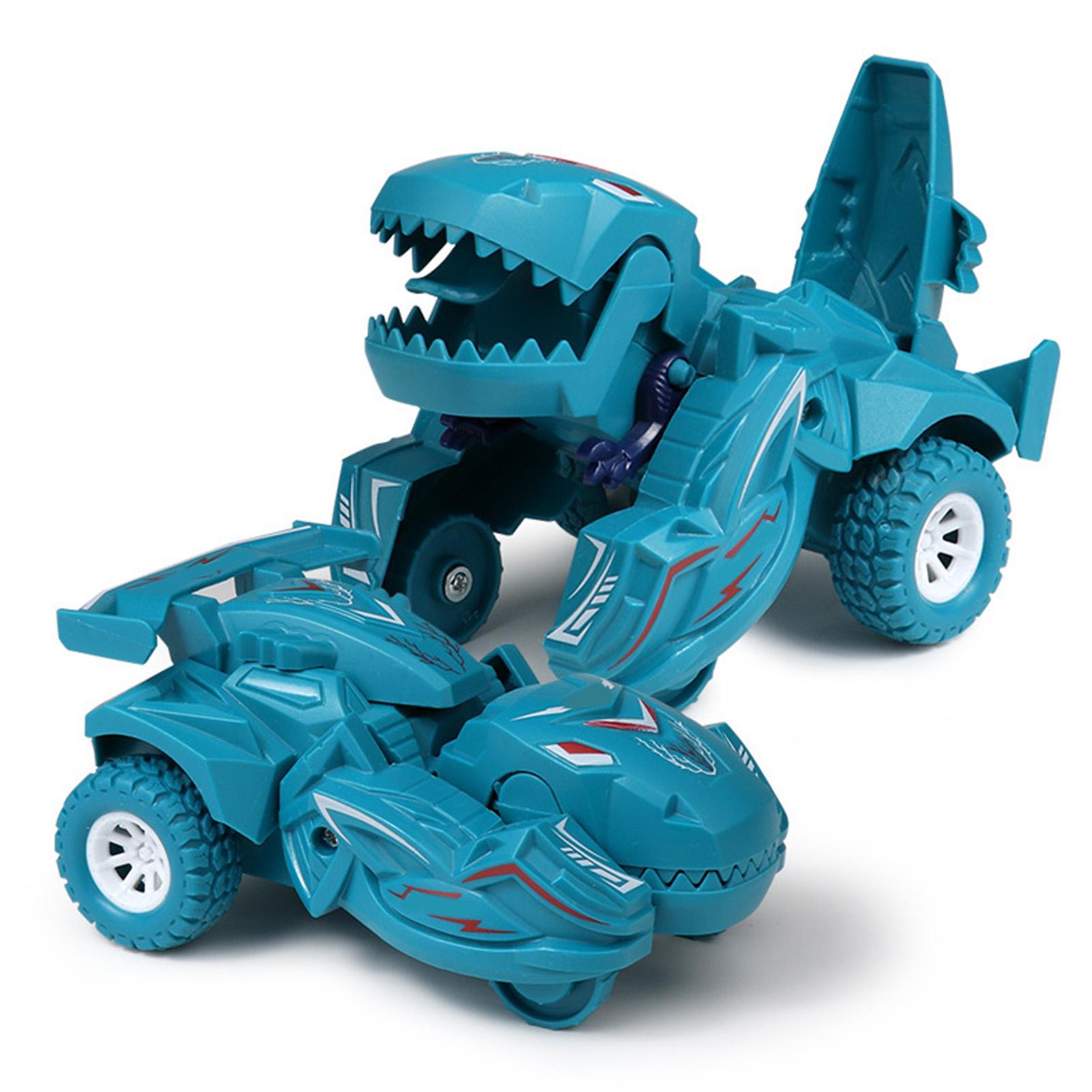 

Динозавр Трансформирующийся Автомобиль Реалистичная Деформация Инерционный Самокат Малыши Дети Игрушка Подарок Оранжевый зелёный