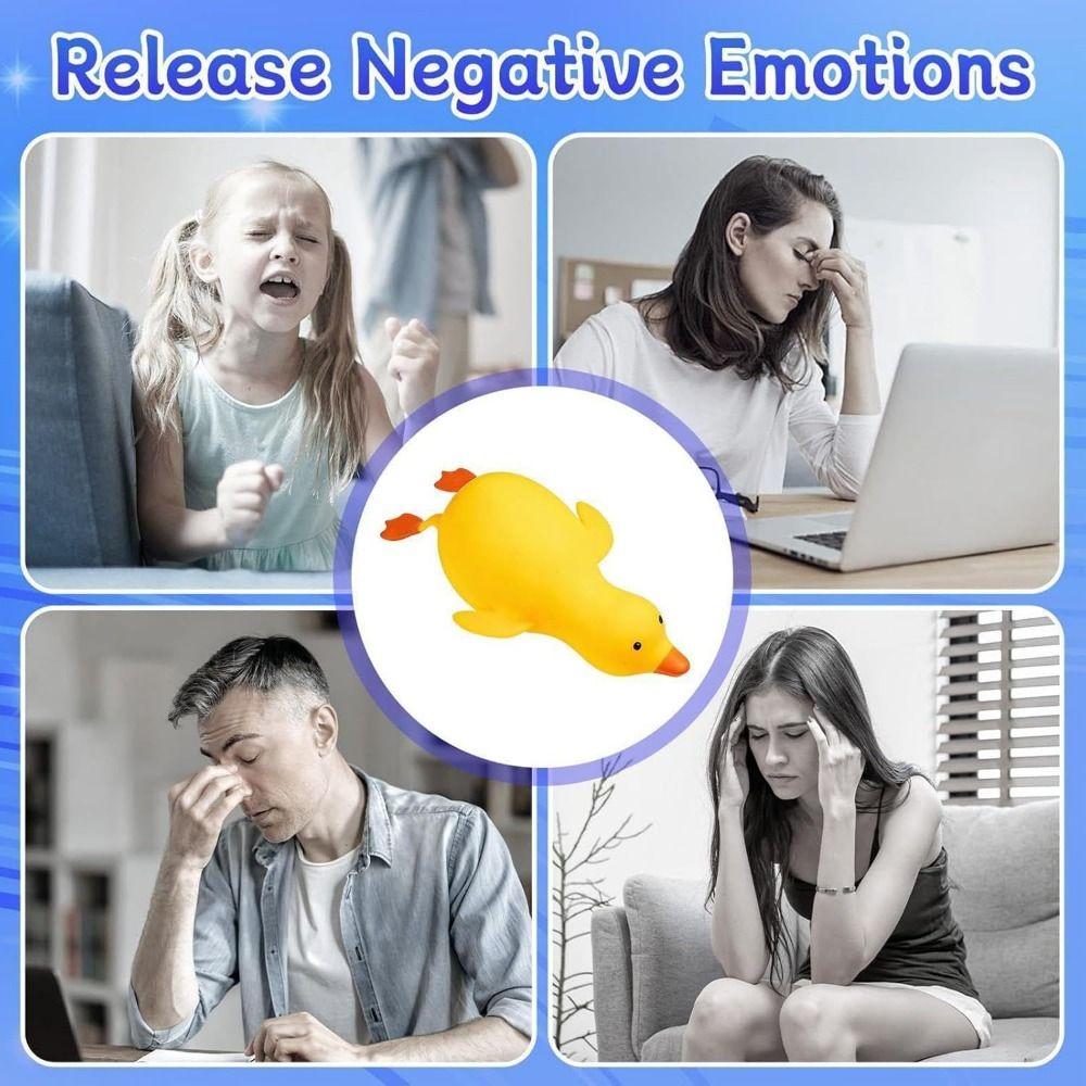 Squishy Duck Squishy Toy Cute Animals Slow Rising Squeeze Toy Duck Pinch Le for Kids Adults